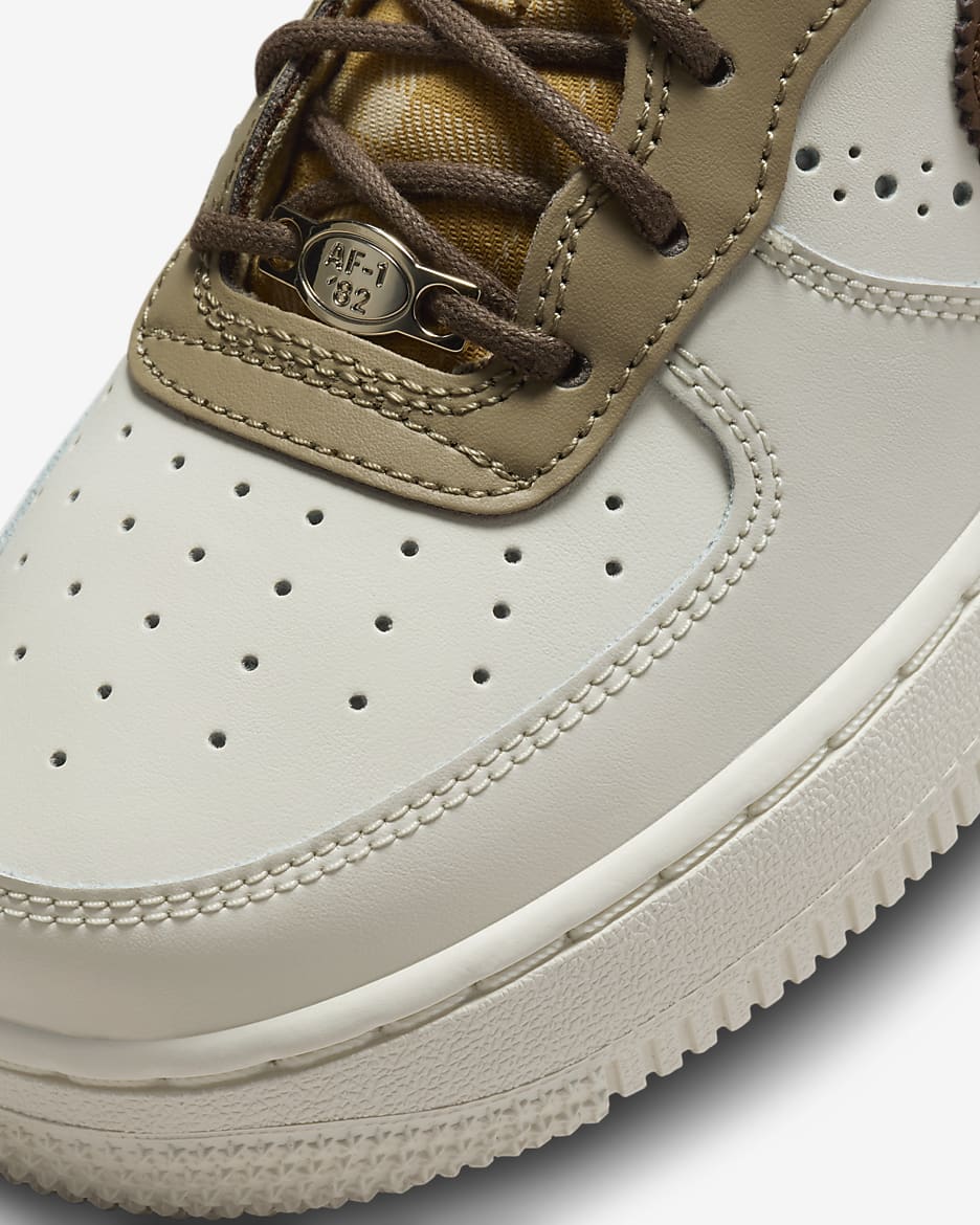 Nike air force 1 junior khaki best sale